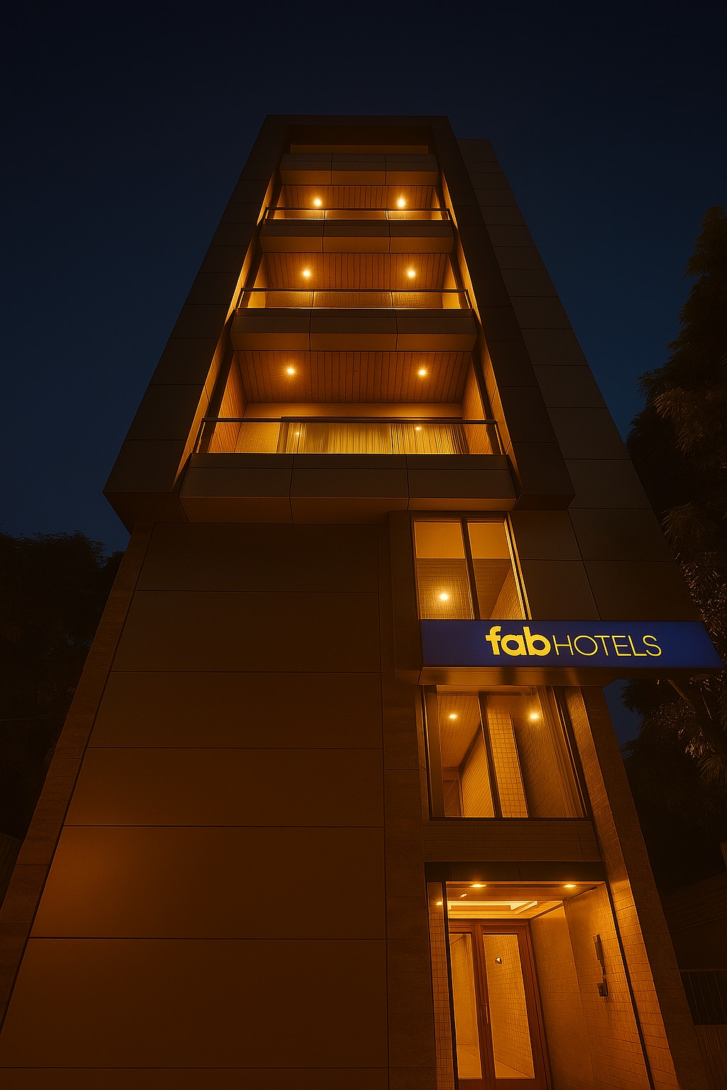 FabHotel Just Inn - Nr. Lajpat Nagar Market - Tap to explore photos