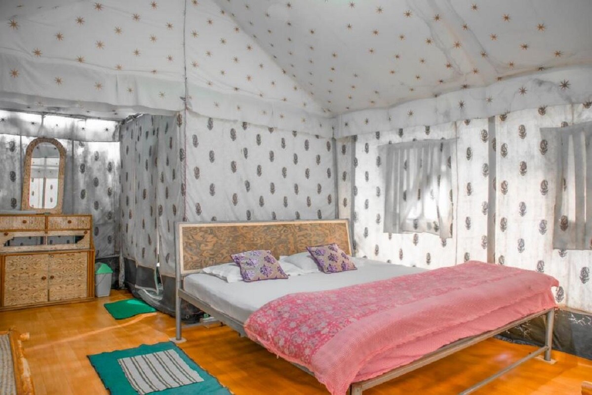 The Monk Camp Site | Rooms & Caretaker - Tap to explore photos