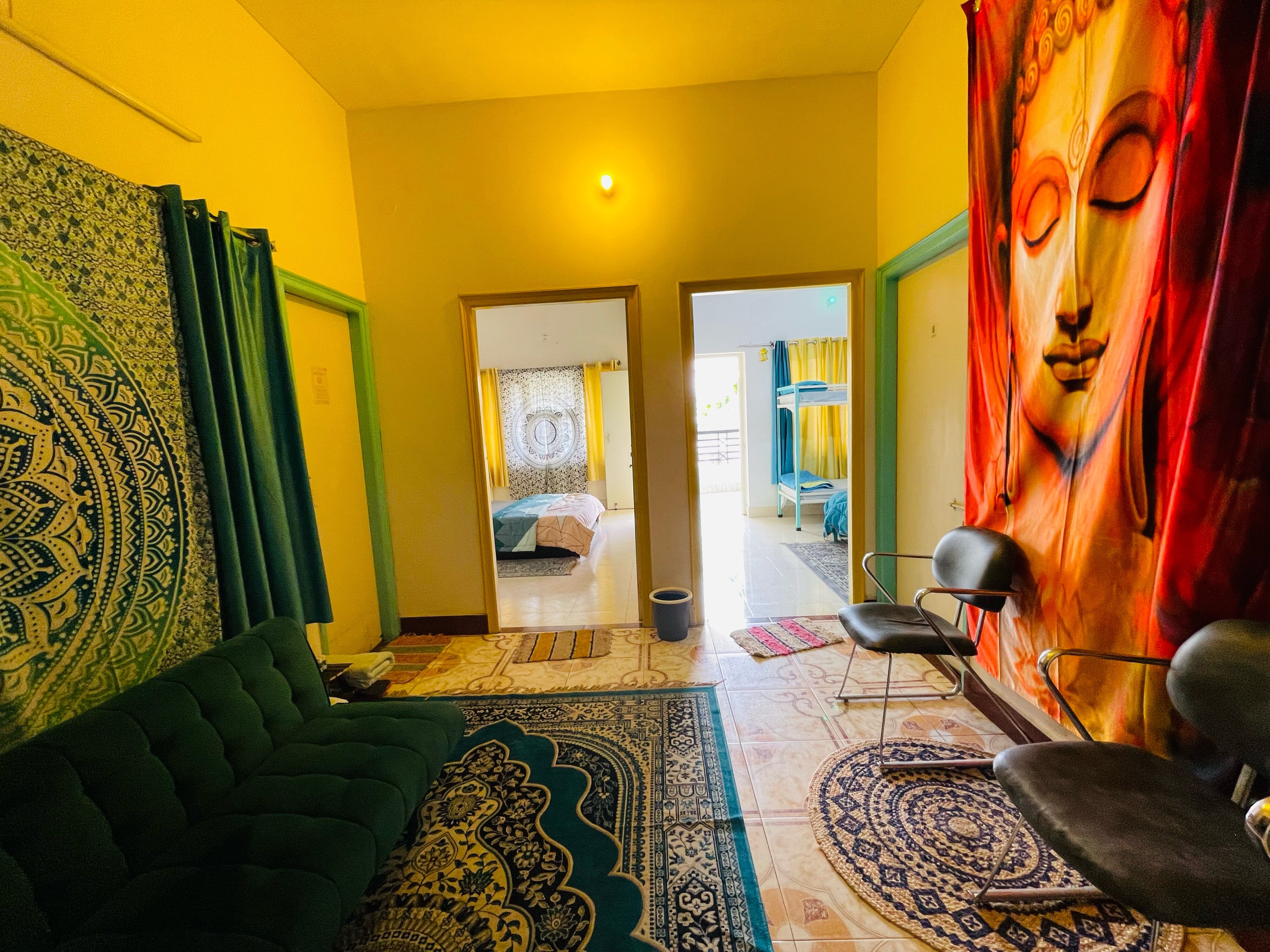 eGardenStay | Buddha | 2BHK with Balcony and a Lot More - Tap to explore photos