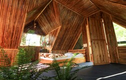 Deluxe Bamboo Room with unique Design