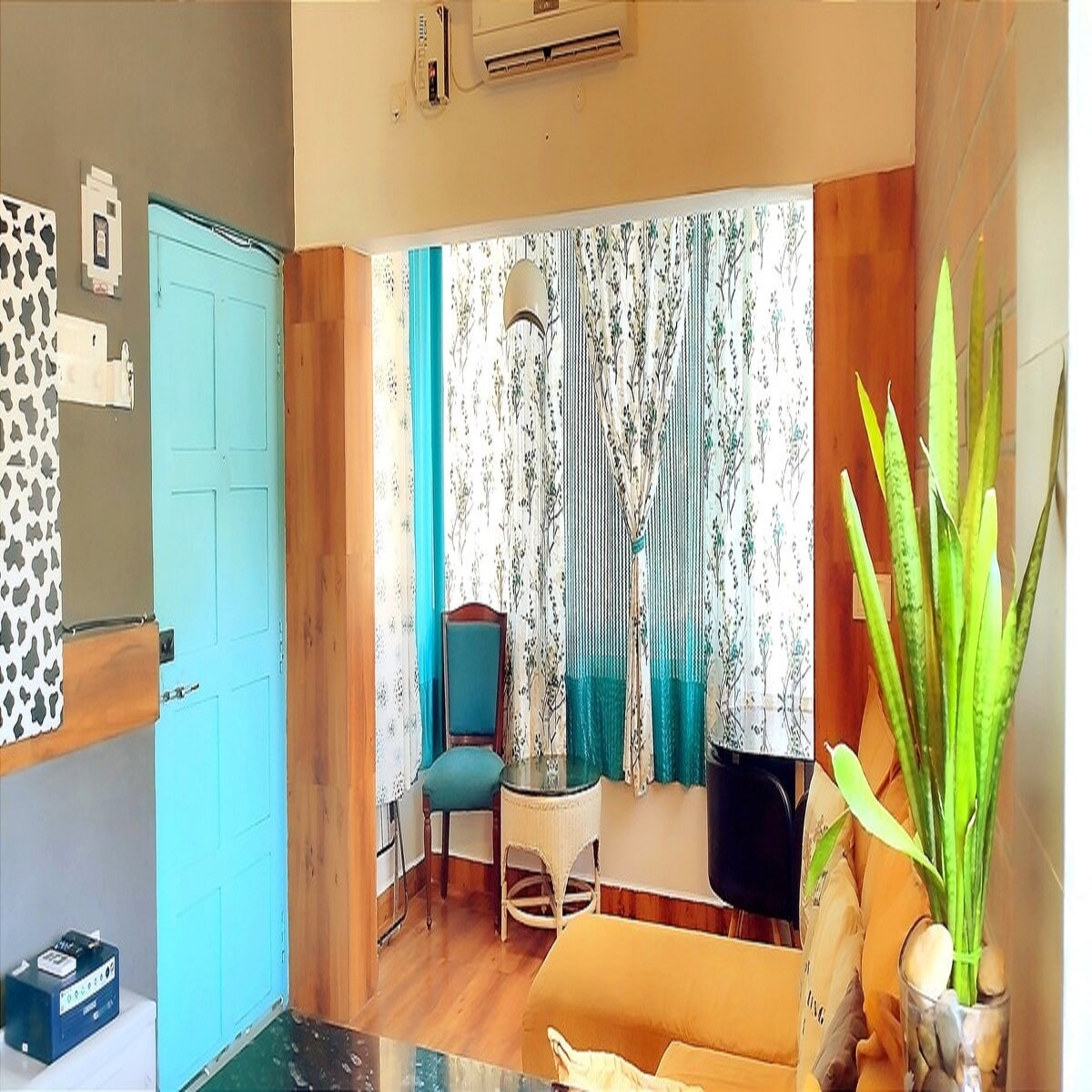 1bhk cozy beach condo AC WiFi Wash Mc 2nd floor - Tap to explore photos