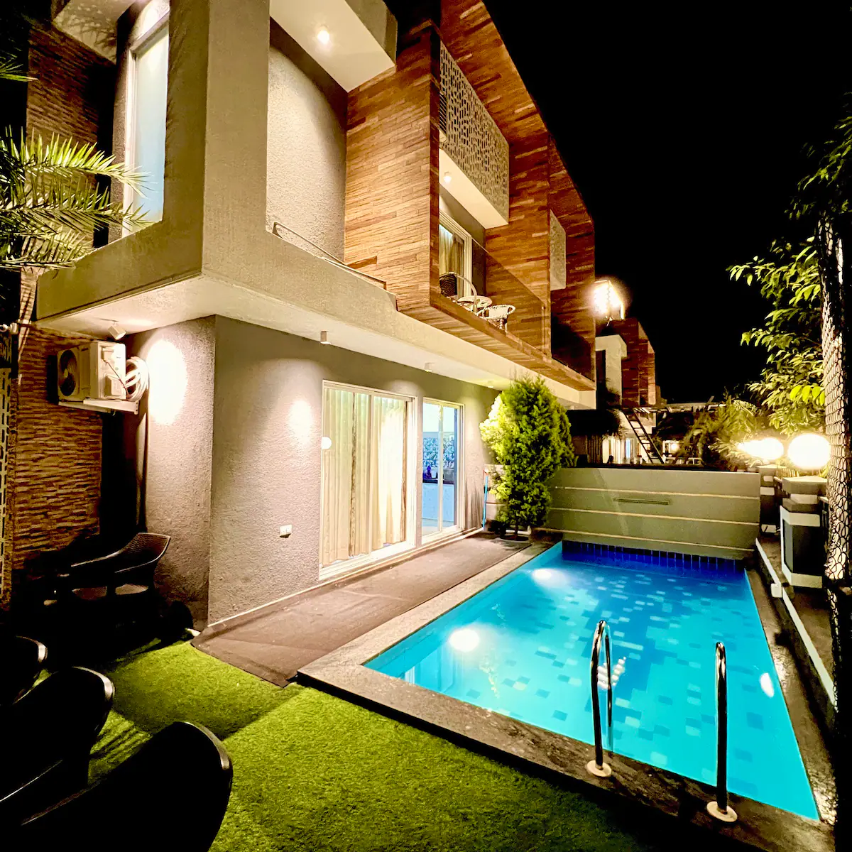 Starfire 3BHK with Pvt Pool by Stellar Stays. - Tap to explore photos