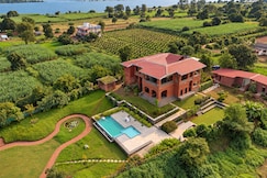 ELIVAAS Signature Bahava 4 BHK Villa with Pvt Pool & Sprawling Lawn, Nashik