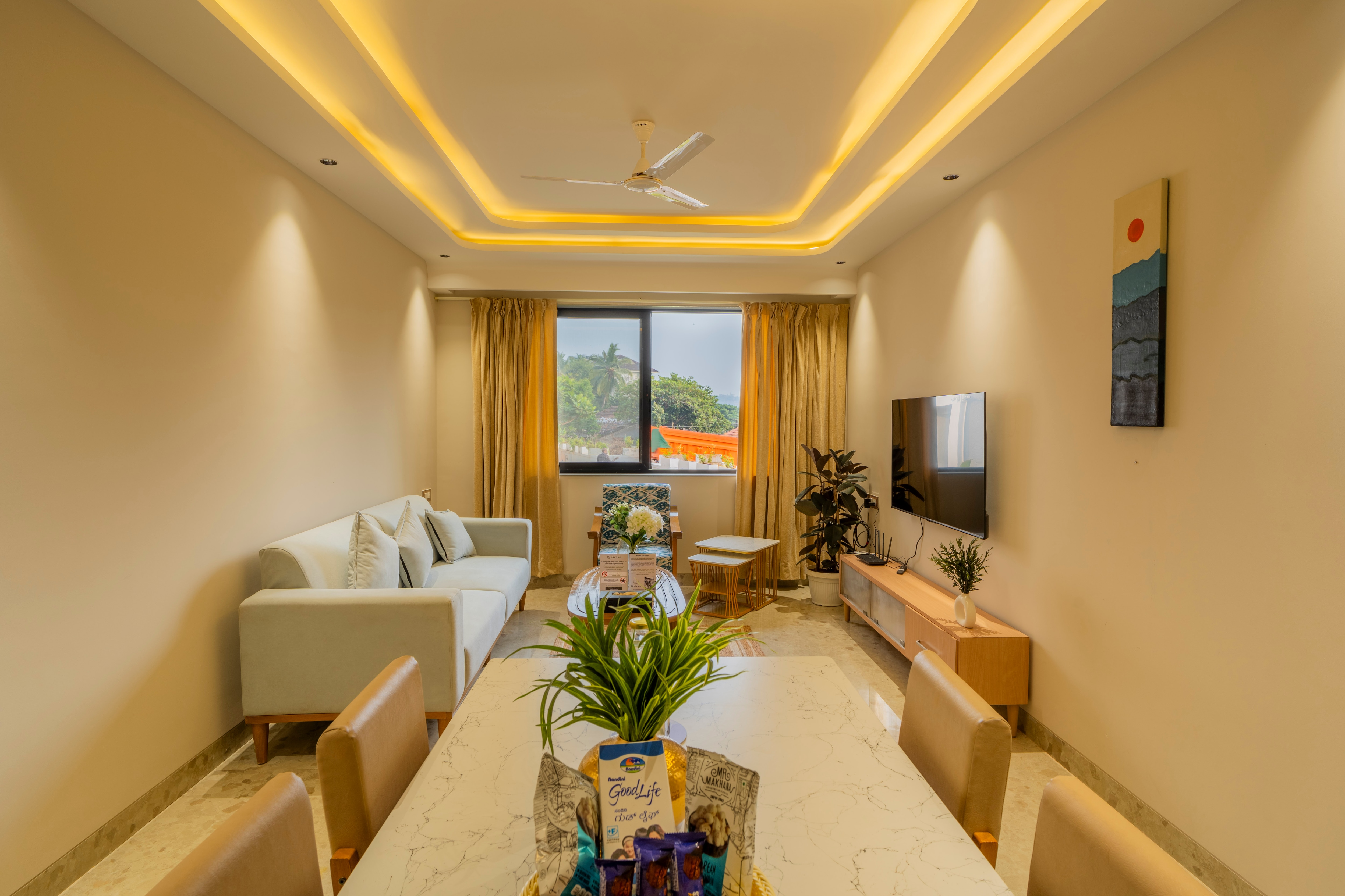 ELIVAAS Kamerios Regalia 2BHK Apartment - Tap to explore photos