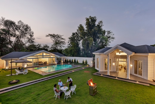 SaffronStays White Pearl