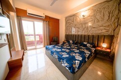 The Radha Orchid 02 Bhk apartment By Homeyhuts, Vrindavan