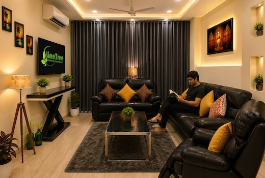 Lime Tree Palatial | Entire 3BHK Apartment @GolfCourse