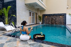 3BHK Casa farm story with jacuzzi Spa Bathtub Pool By Bookmyvillas, Udaipur