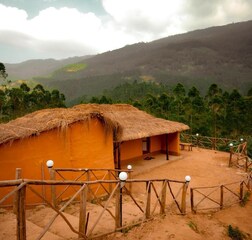 TRADITIONAL MUD HOUSE- EUCALIA VATTAVADA