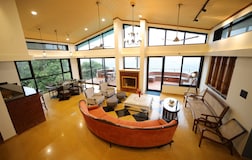 Living Room with Powder Room and Balcony