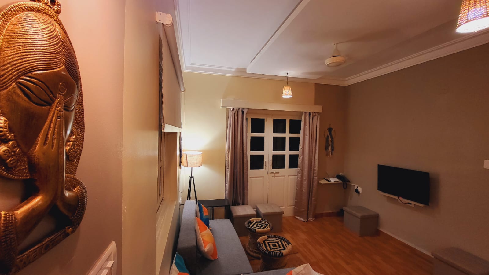 1BHK- pool view Apartment - 2mins Candolim Beach - Tap to explore photos