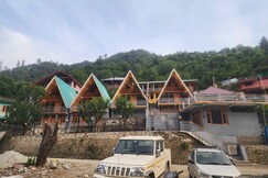 Wooden A Frame Cottage Sainj, Lahaul