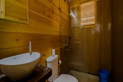 Swiss cottage room at home, Goa