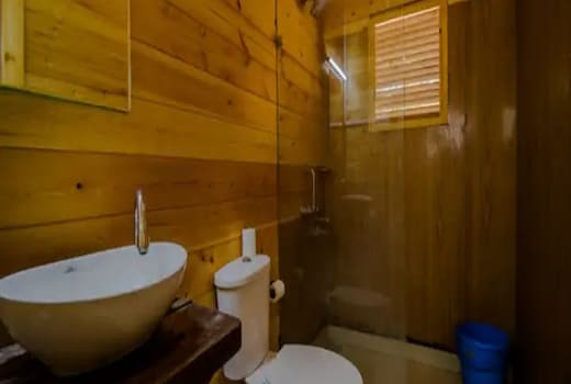 Swiss cottage room at home