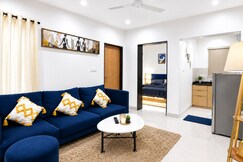 The Soulful Nest 1BHK with Balcony, Indore