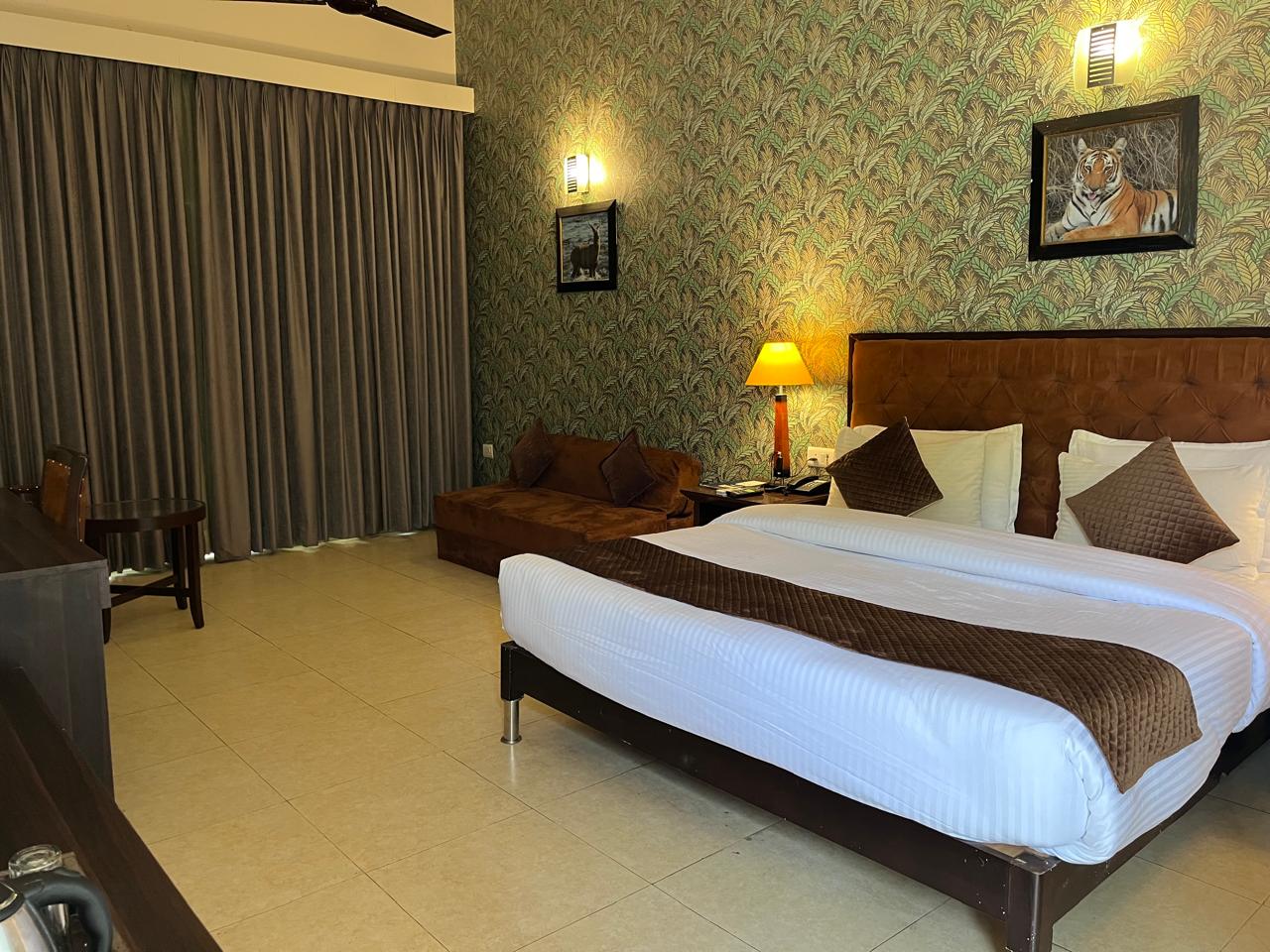 Click Resort Corbett, Tiger Den - Tap to explore photos