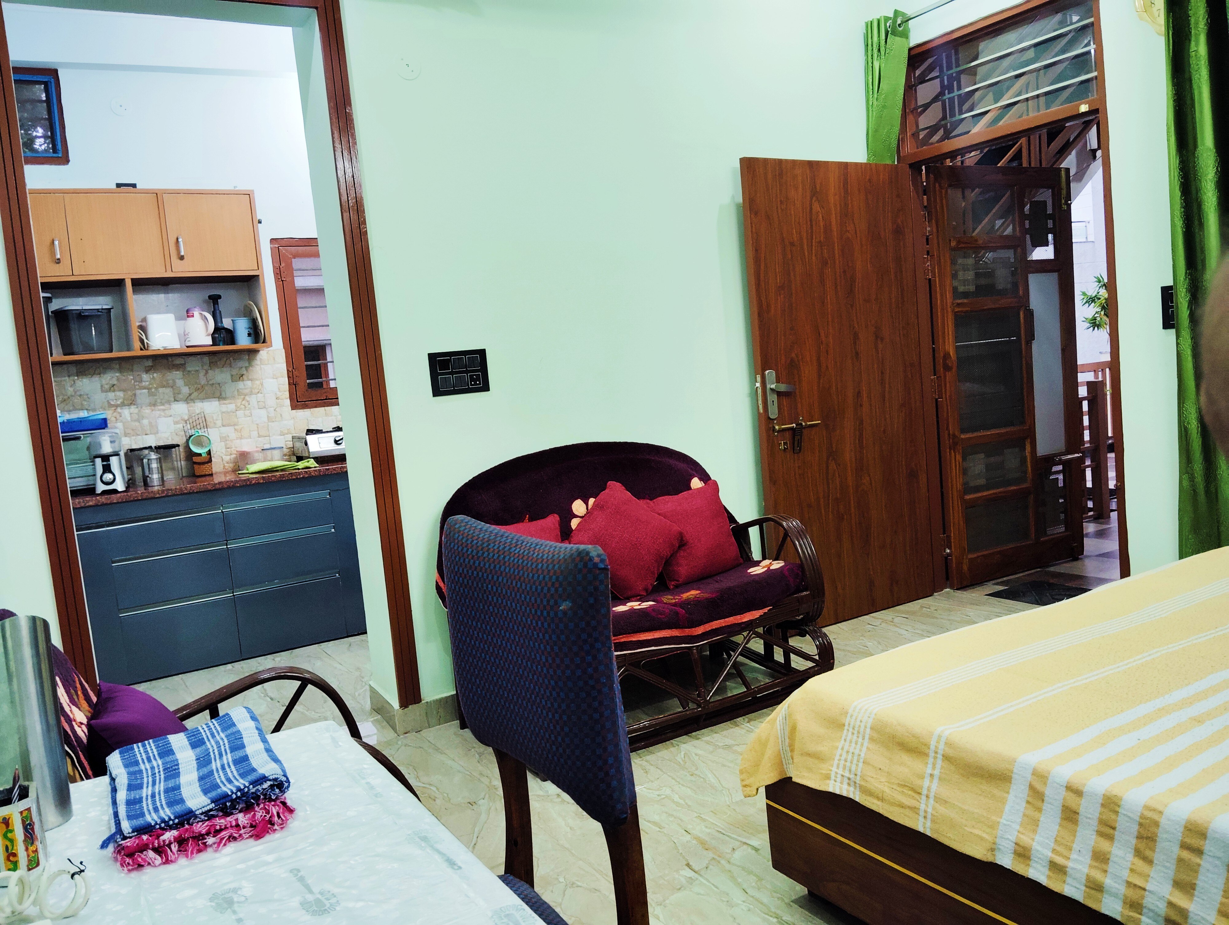 Singh Villa House cheerful comfortable cozy peaceful modern newly built 3 sides open - Tap to explore photos
