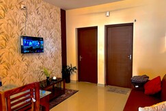 Orchid Homes Cozy Retreat 1BHK near LULU mall, Cochin