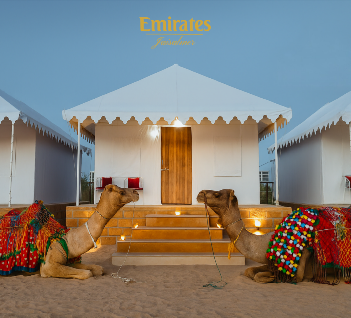 Emirates Luxury Desert Camp - Tap to explore photos