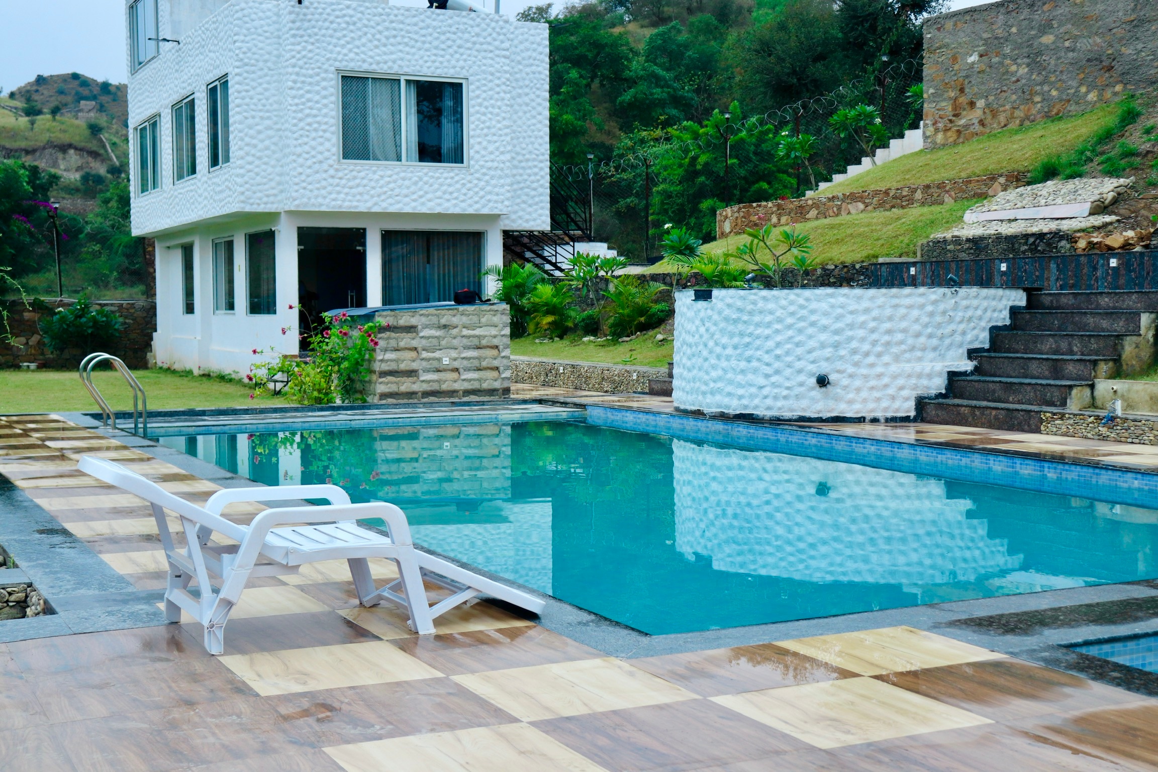 Lalit farms Entire farmhouse with Swimming Pool and Lawn - Tap to explore photos