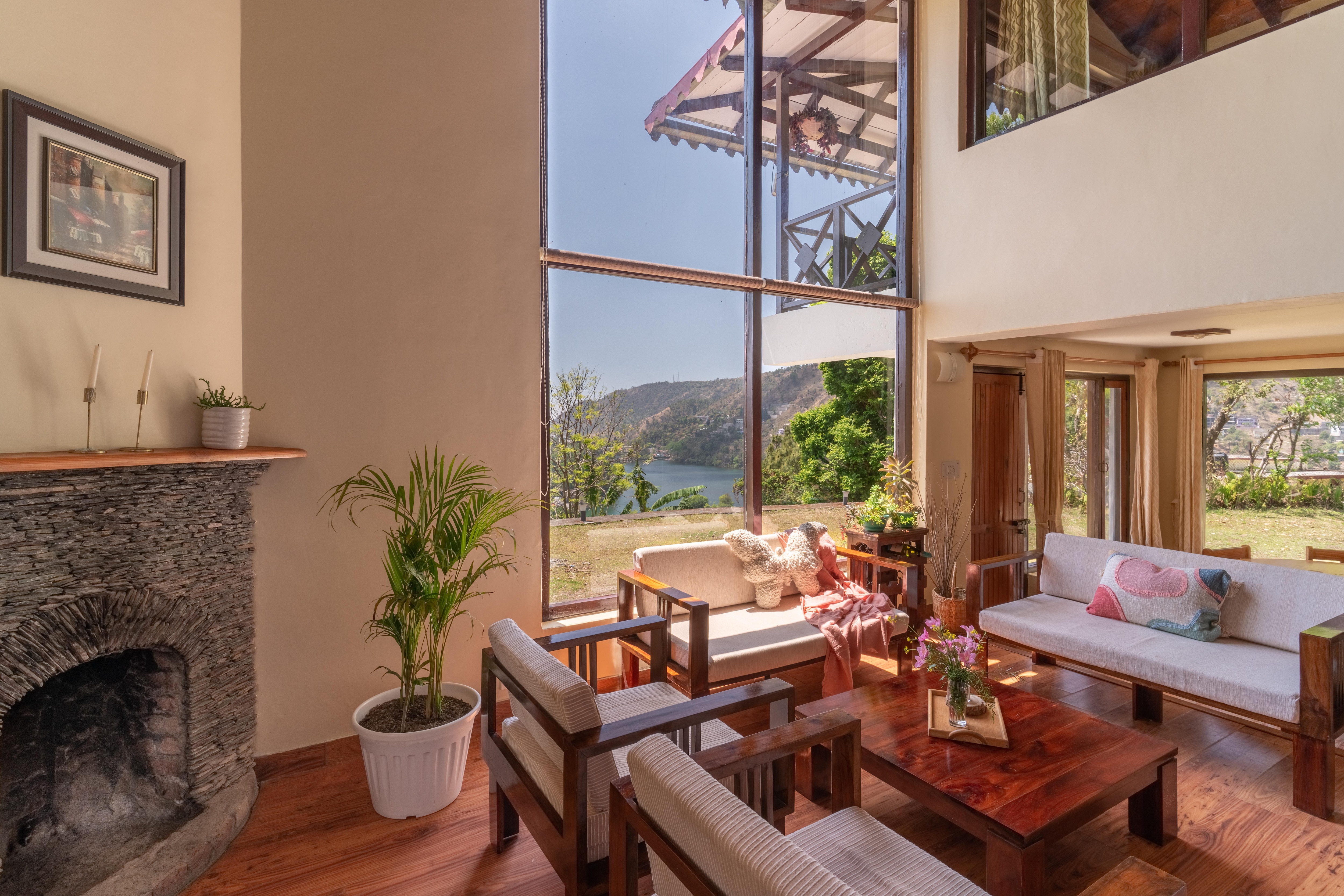 Sojourn with Nyoli 3BHK Vill, Bhimtal - Tap to explore photos