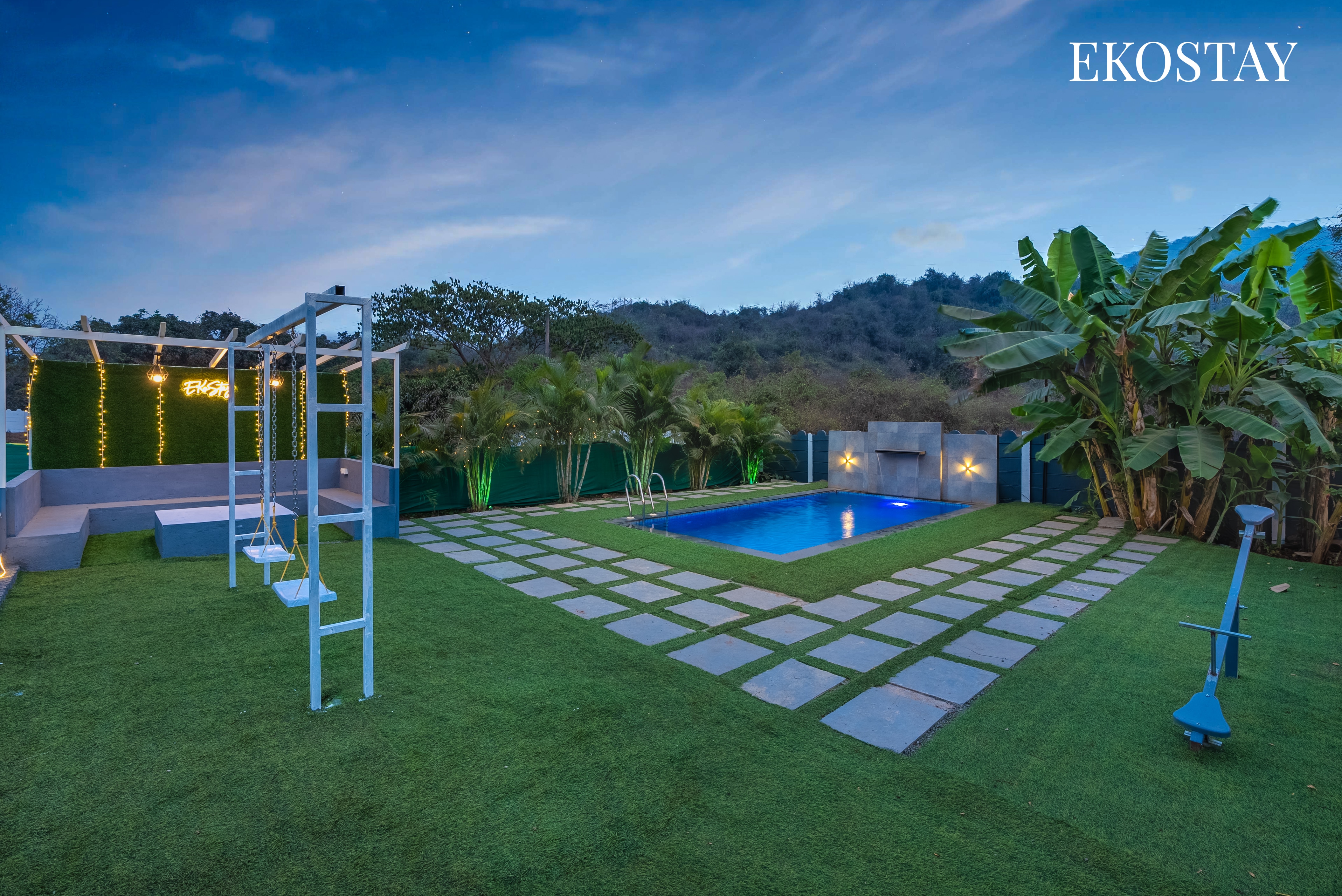 Eko Stay | Mount Emerald 4 BHK Pool Villa - Tap to explore photos