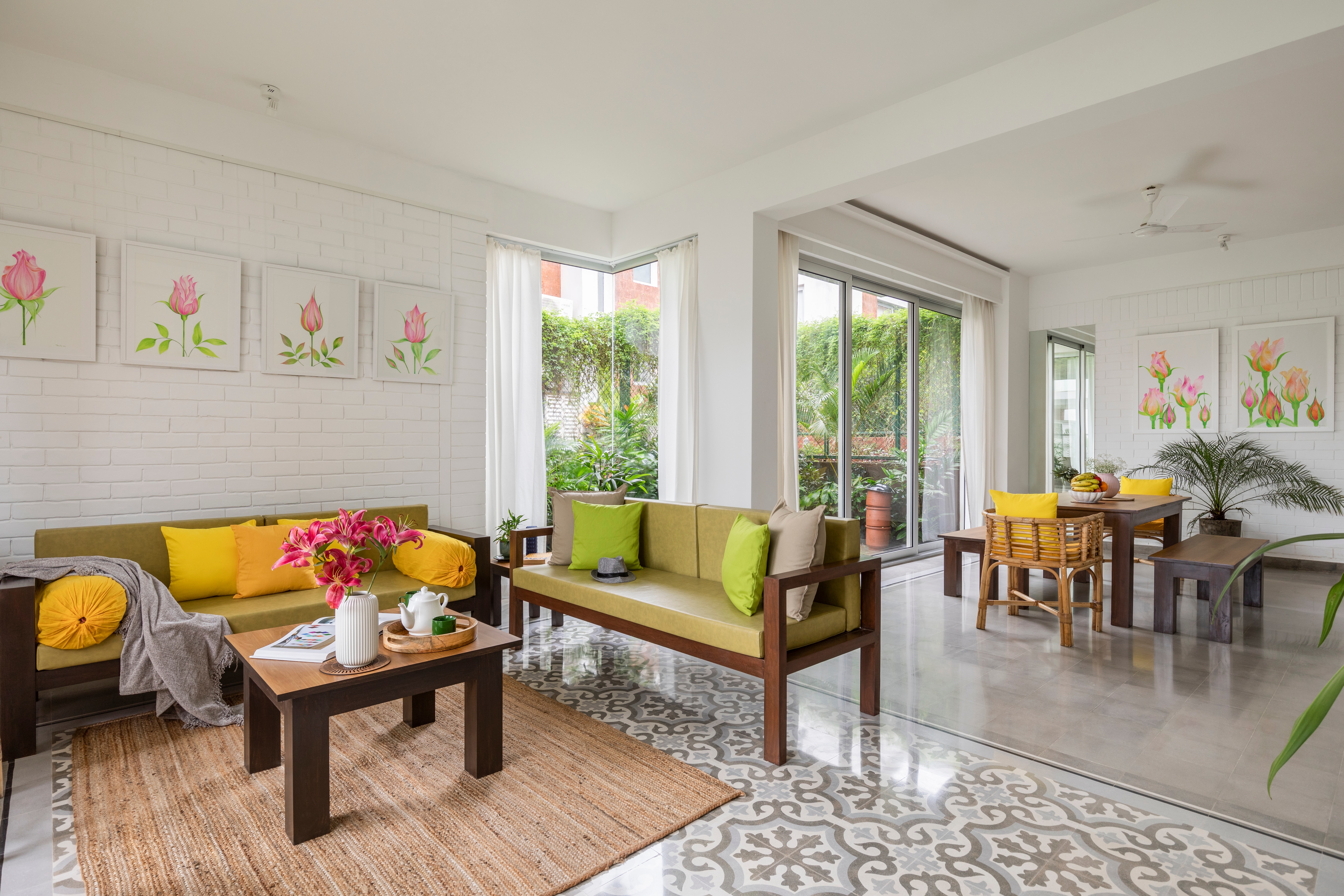 La Olalian - 2 BHK Private Pool Villa at Anjuna by The Blue Kite (15) - Tap to explore photos