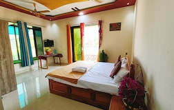 AC Room with Balcony and Garden View