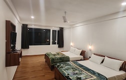 Deluxe room with 2 double cott