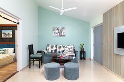 New Pulse One BHK Large Balcony Gym, Goa