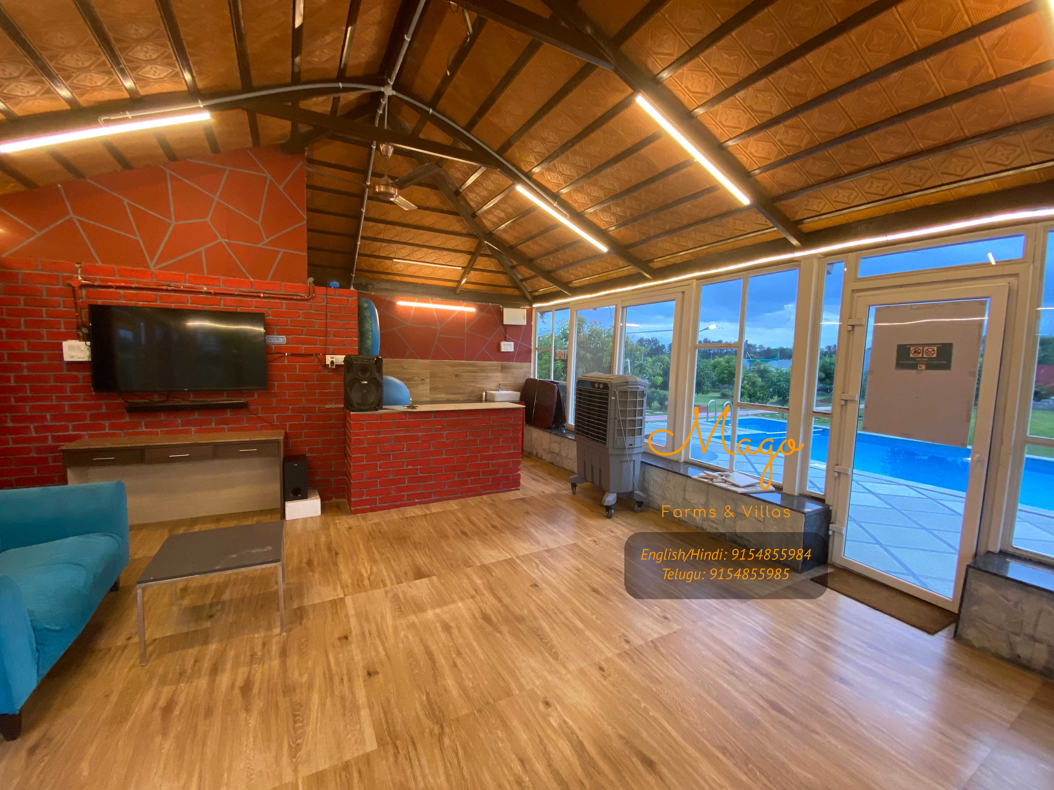 Tranquil  3BR Pool Farmstay - Tap to explore photos