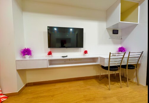 Balcony view is best at evening