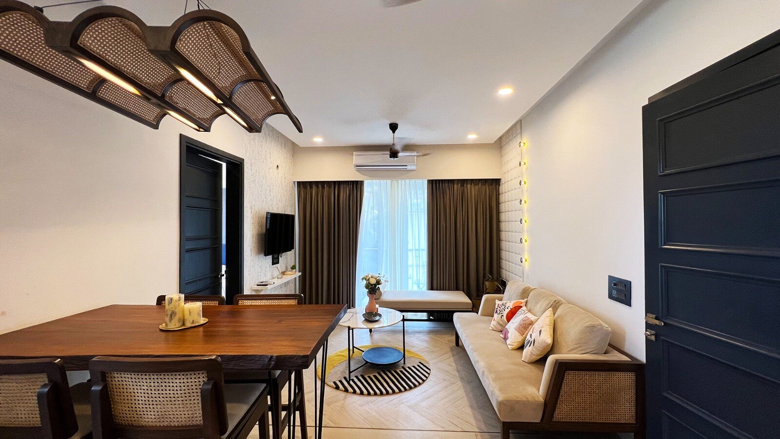 Calangute heights fully furnished 1BHK apartment 201 - Tap to explore photos