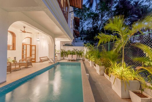 Staymaster Stardust Manor | 3BR-Pool Villa|Vagator