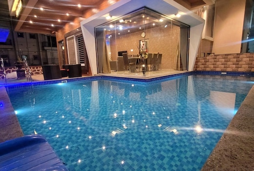 5 BHK LUXURIOUS VILLA WITH PRIVATE POOL AND FULL SIZE CRICKET FOOTBALL TURF