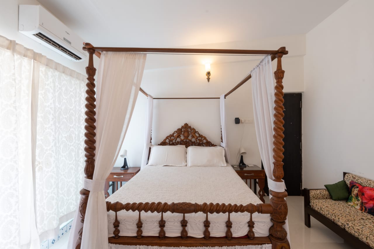Sophisticated 2 BHK Apartment near Candolim Beach - Tap to explore photos