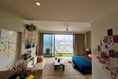 Two Passangers on Highrise Haven 16th Floor, Gurgaon