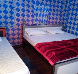 Deluxe Swiss Camps with a Mountain View