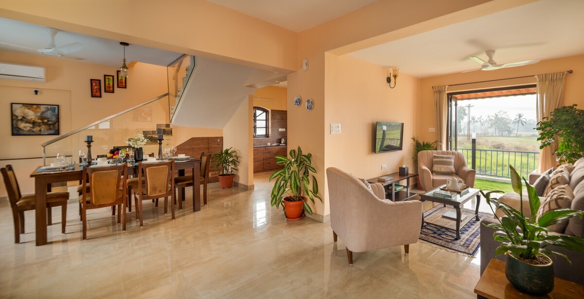 Luxury 3bhk villa Pool 10 min to beach - Tap to explore photos