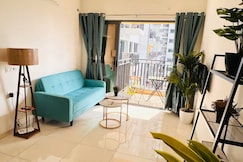 Private 1Bhk Fully-Furnished Apartment By Abhibha Stays In Amanora Park Town, Pune