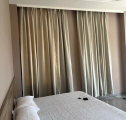 Bedroom 1   (8ft x 6ft super king size bed with balcony)