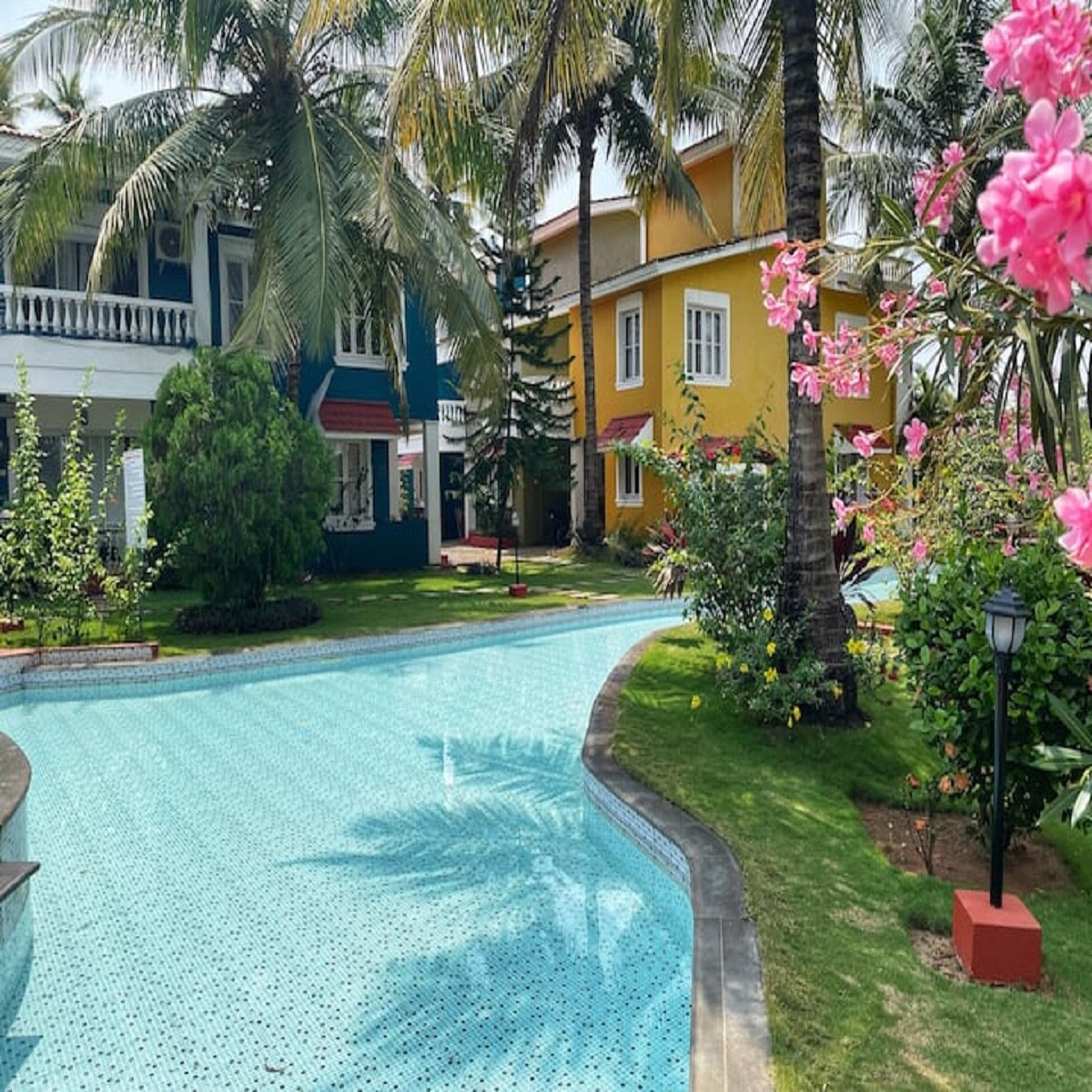 Sunkissed Holidays Candolim Goa Blue - Tap to explore photos