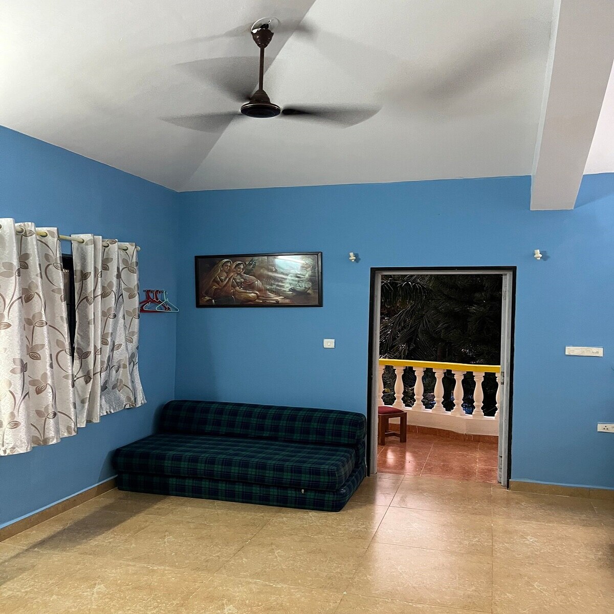 Baga Studio Apartment Top Floor 2 Min walk away to Baga Beach - Tap to explore photos