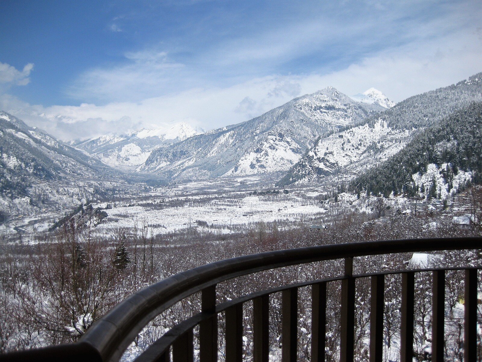 Two Bed Room Apartment with Common balcony valley view and Kitchen - Tap to explore photos