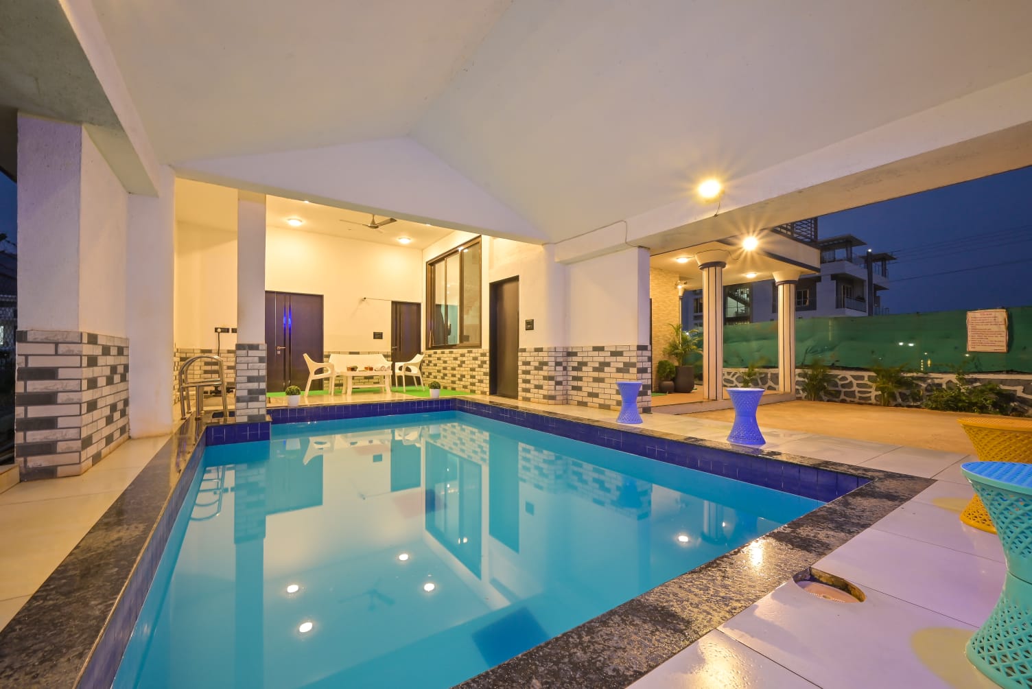 Anjum Villa 3BHK with Pvt Pool - Tap to explore photos