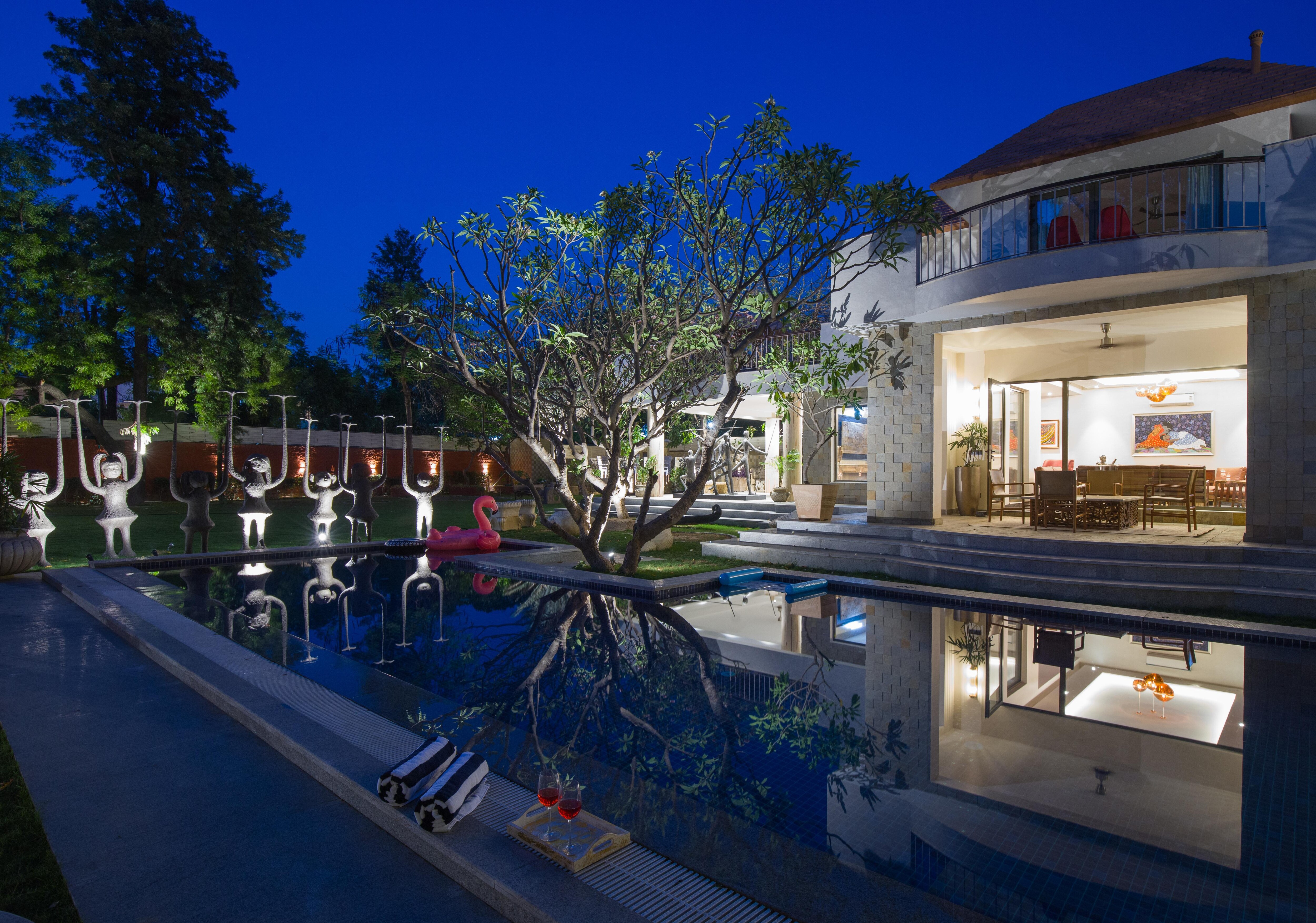 The Crystal 5 BHK Villa With Pool & Lounge - Tap to explore photos