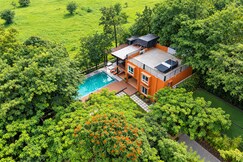 Alaya Stays Advay Villa By Phalke | 3 BHK Villa with Private Pool, Cricket Turf, Nashik