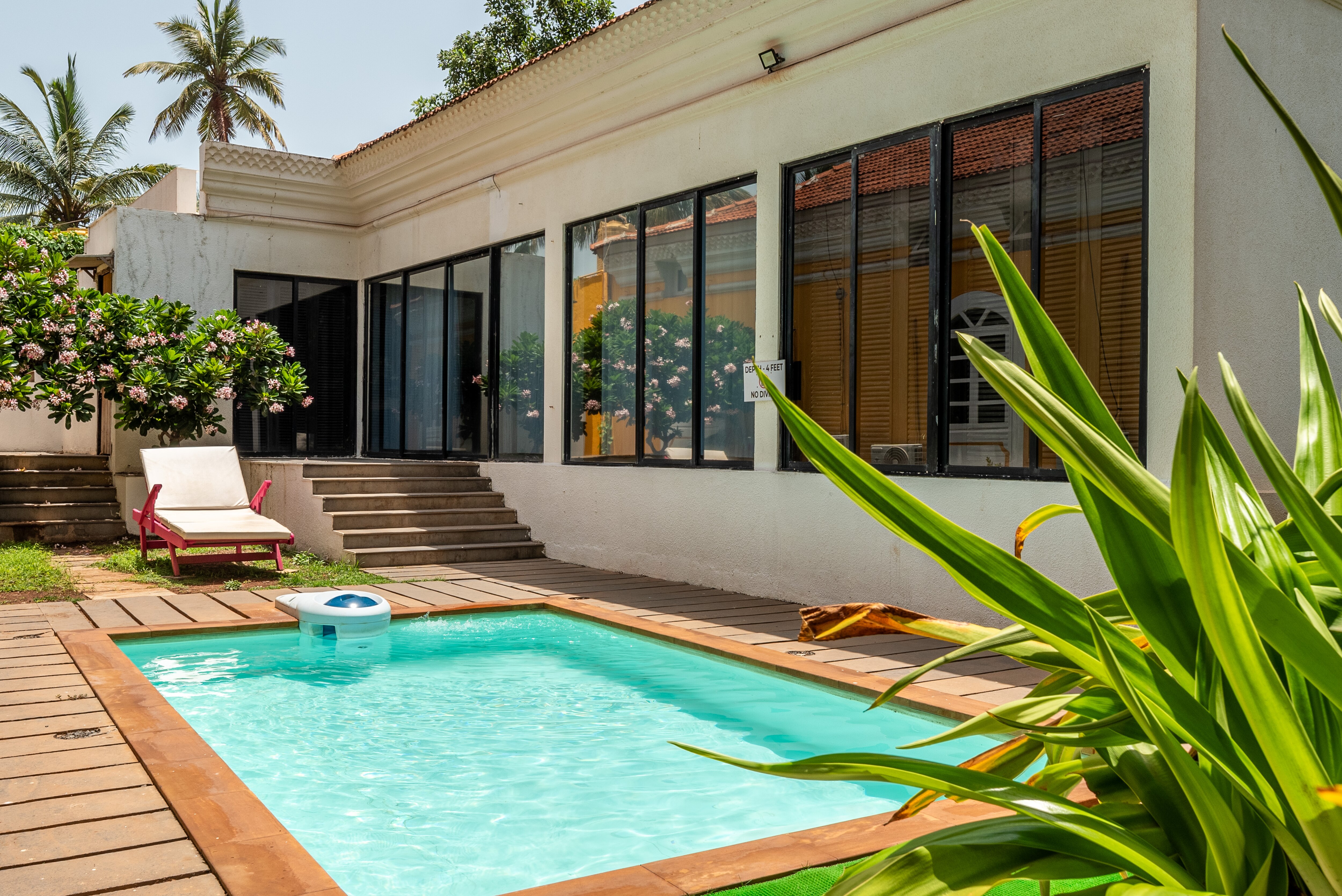 Frangipani  2BHK Portuguese villa with pool by Roamhome - Tap to explore photos