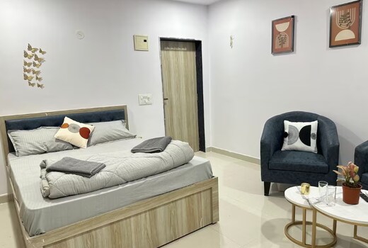 Boho Tranquil Stay Studio - 1RK