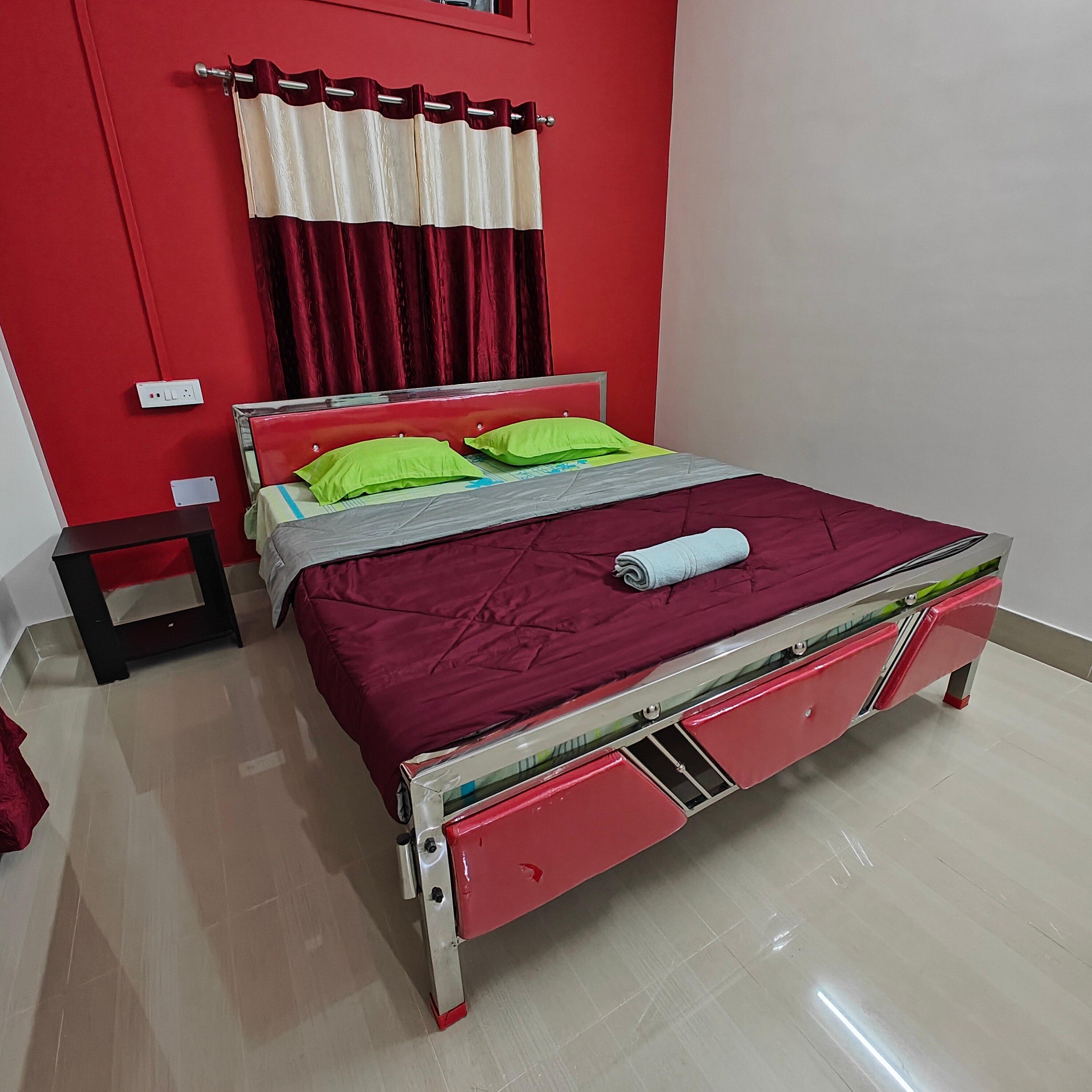Harmony Homestay B    1BHK w  AC   Wi fi - Tap to explore photos